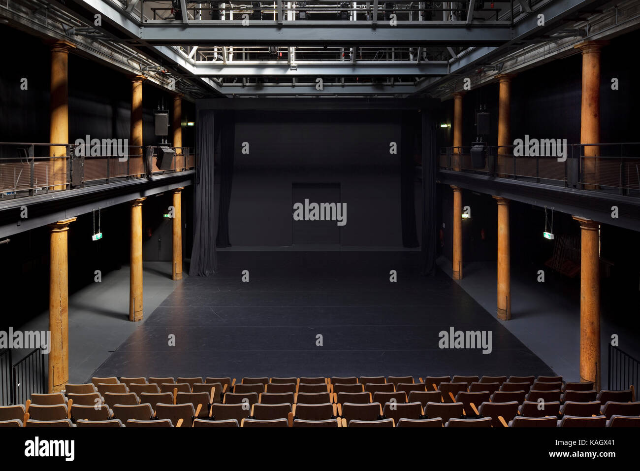 Raked seating hires stock photography and images Alamy