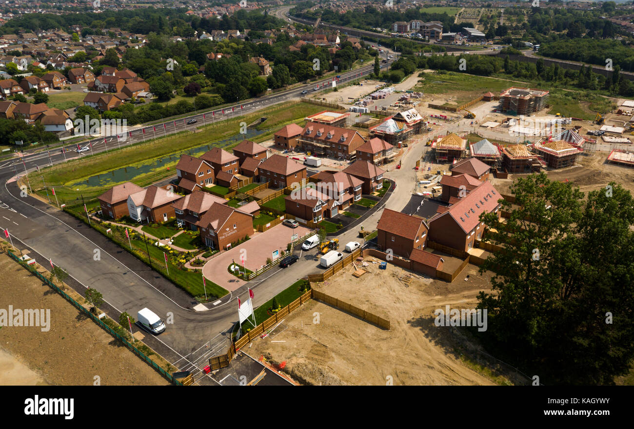 Redrow, The Fairways development Herne bay Stock Photo Alamy