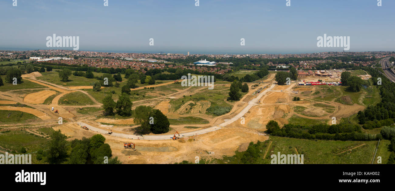 Redrow, The Fairways development Herne bay Stock Photo Alamy