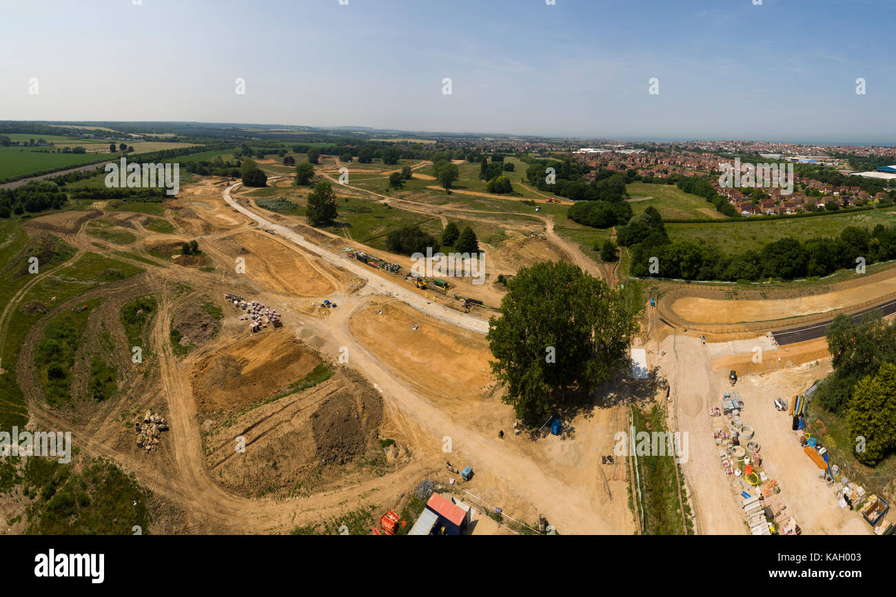 redrow, The Fairways development Herne Bay Stock Photo Alamy