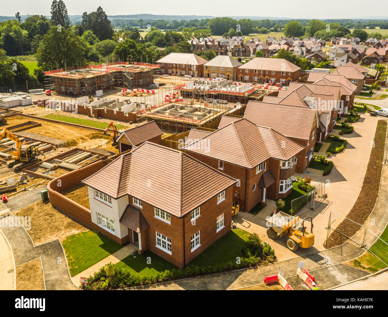 Redrow- The Parsonage, Marden Development Stock Photo - Alamy
