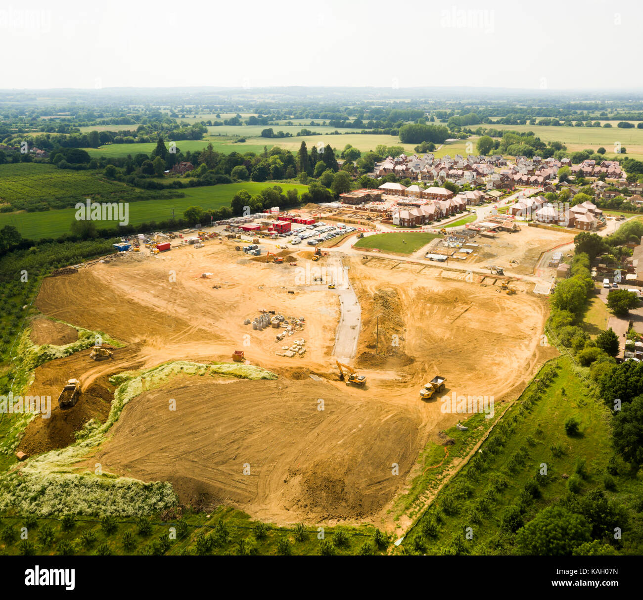 Redrow- The Parsonage, Marden Development Stock Photo - Alamy