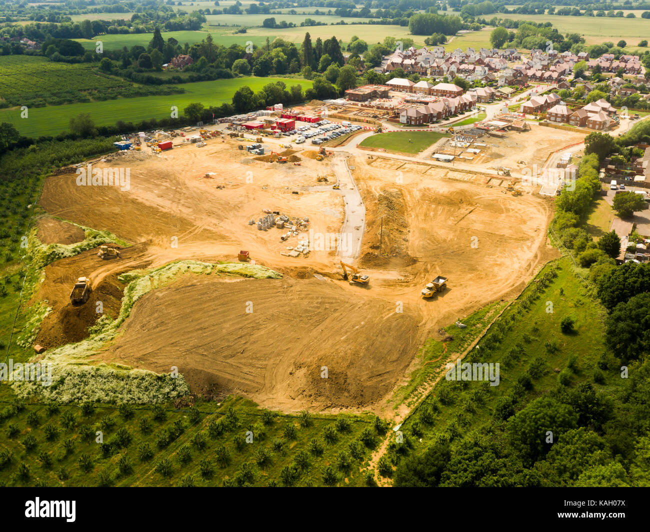 Redrow The Parsonage, Marden Development Stock Photo Alamy