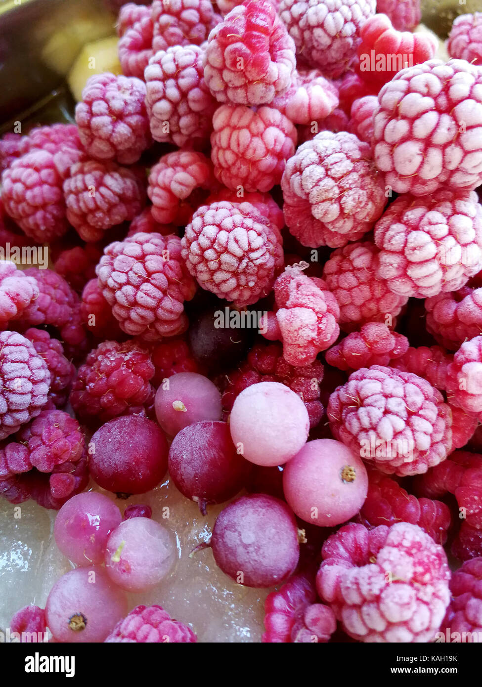 fruit macerating to make jam Stock Photo Alamy