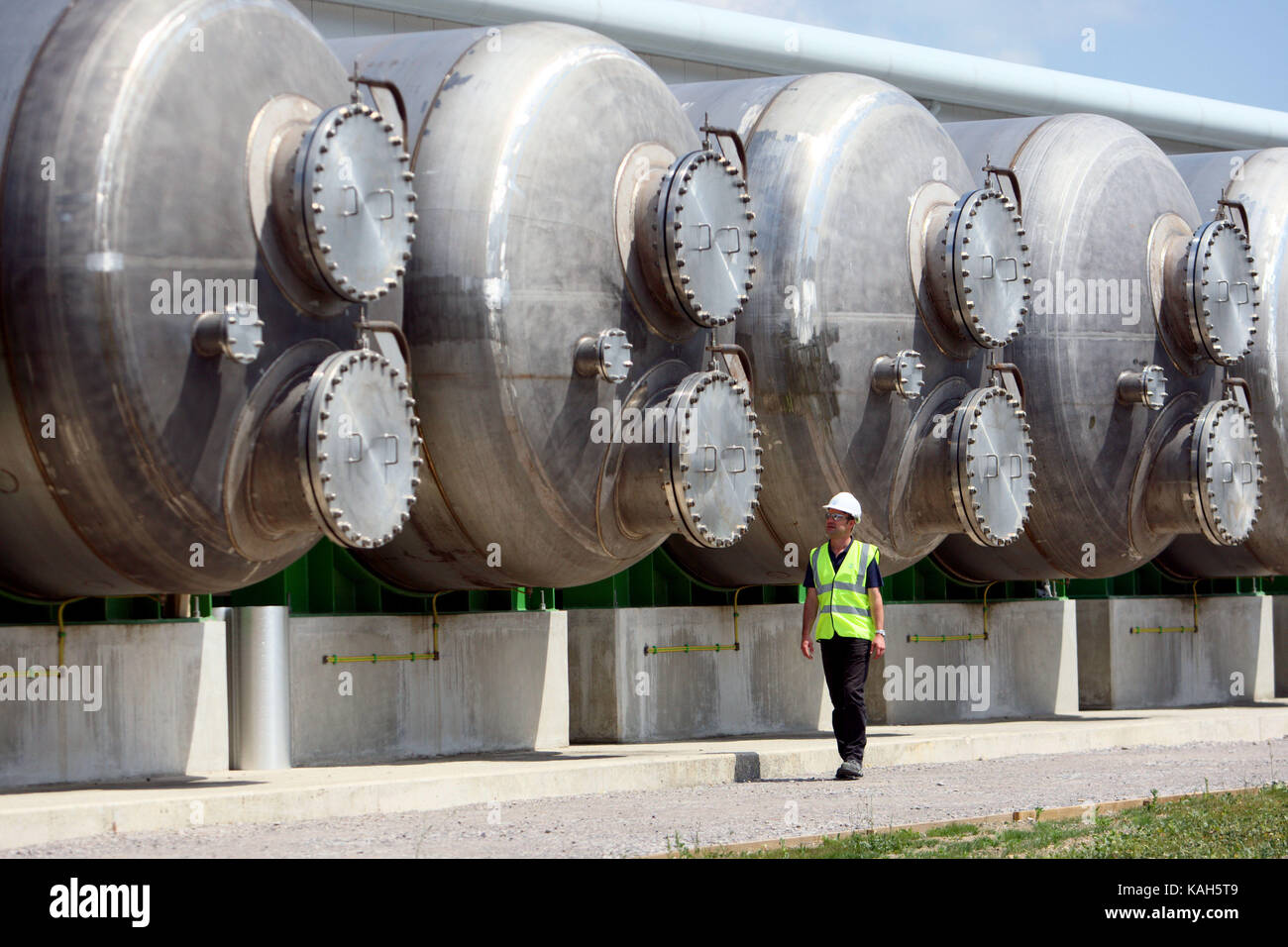 Thames Gateway Water Treatment Works. Becton, Greater London. 17.06.