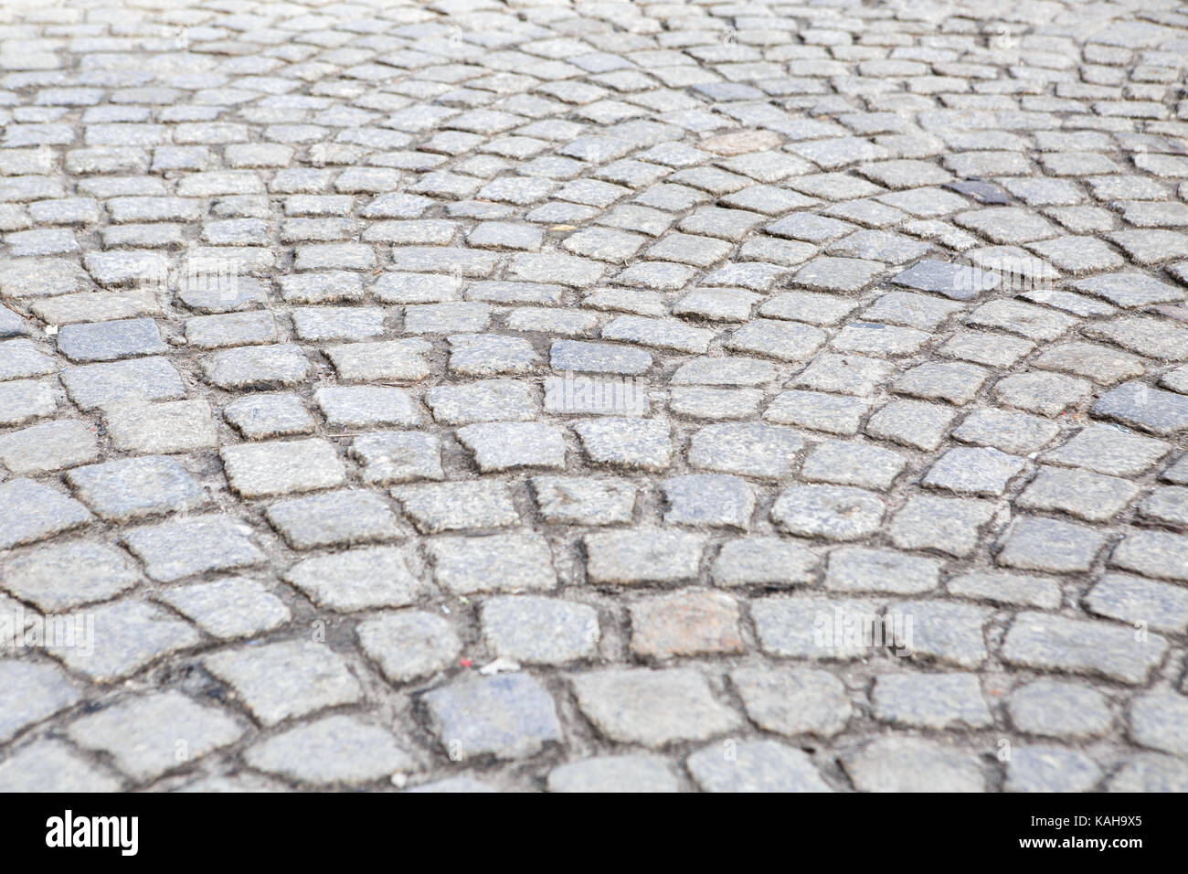 view from above on a stone road from Cobblestone Stock Photo - Alamy