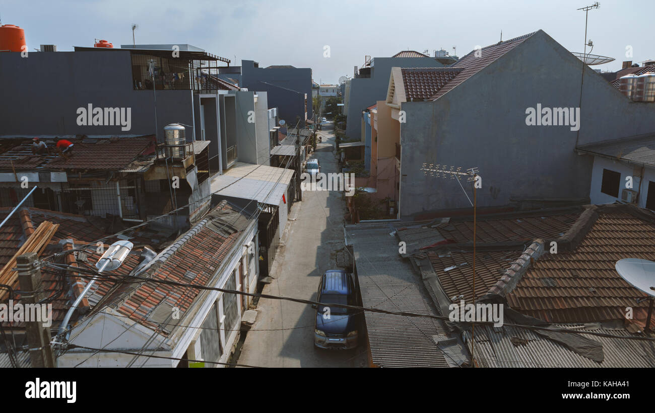 A view of a housing complex in Jakarta, Indonesia Stock Photo Alamy