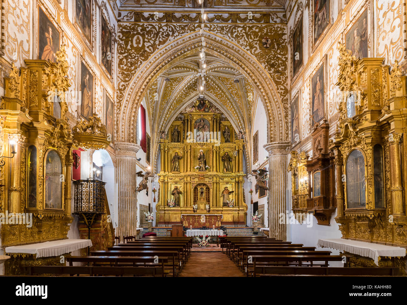 Convento de Santa Chiara, Carmona, Seville province, Andalusia, Spain Stock Photo