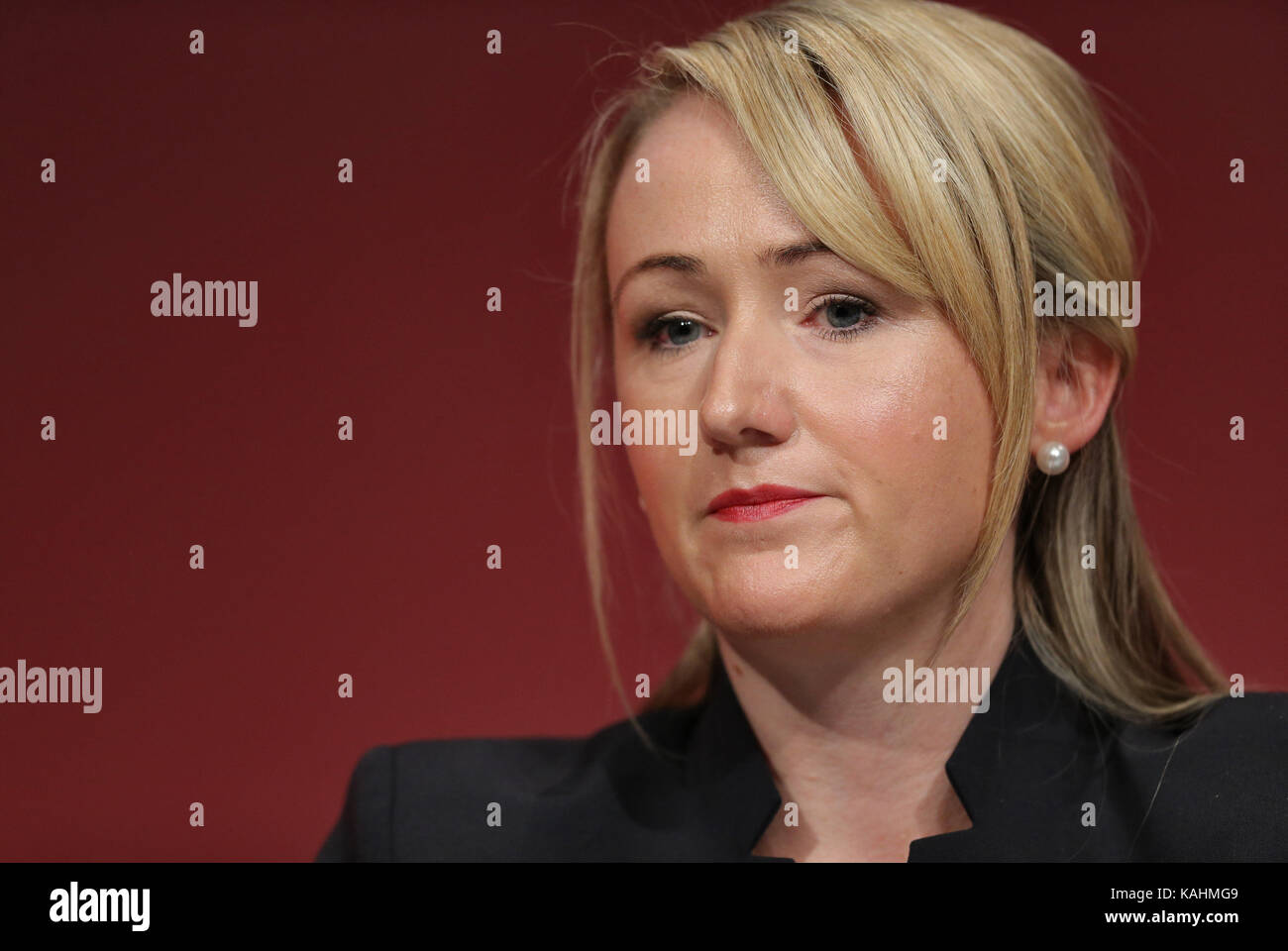 Brighton, UK. 26th September, 2017. Rebecca Long Bailey Mp Shadow Secretary Of State For Business Labour Party Conference 2017 The Brighton Centre, Brighton, England 26 September 2017 The Labour Party Conference 2017 At The Brighton Centre, Brighton, England Credit: Allstar Picture Library/Alamy Live News Stock Photo