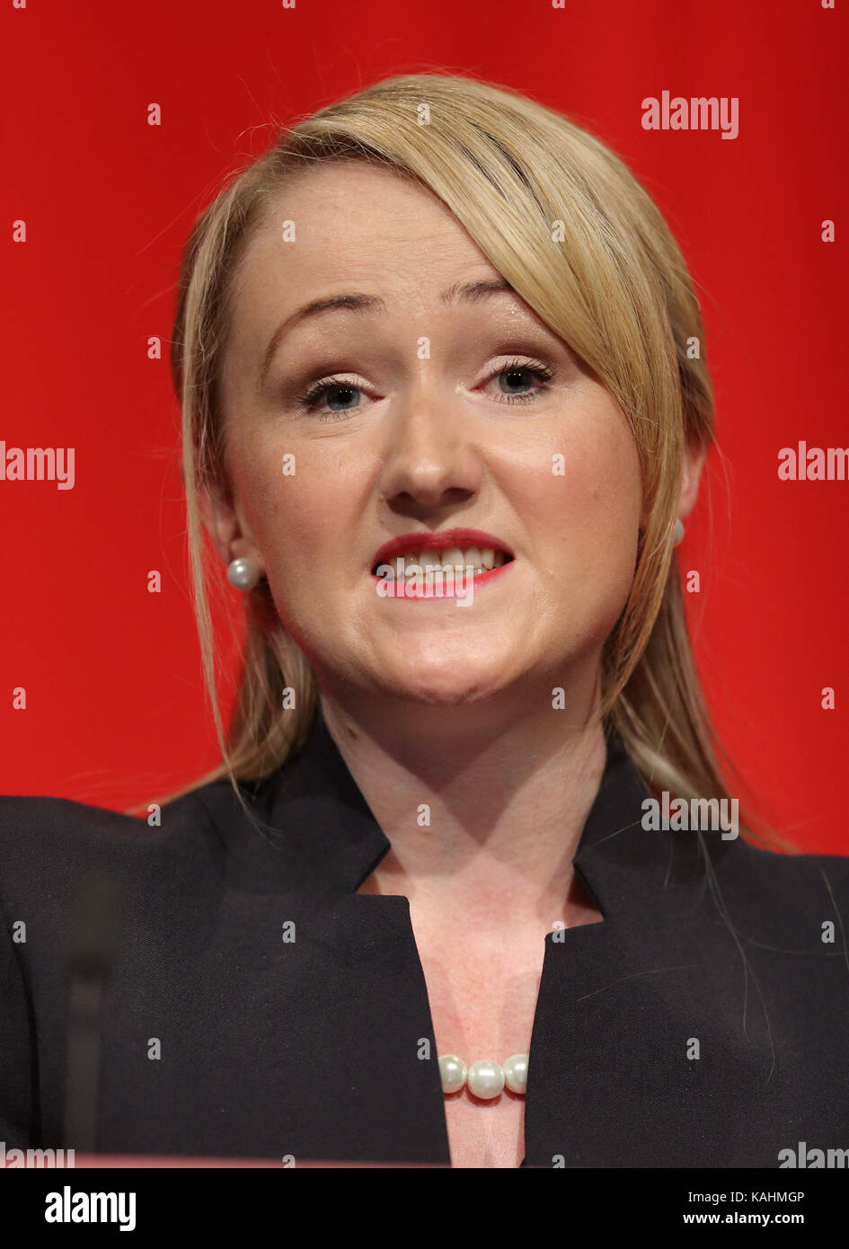 Brighton, UK. 26th September, 2017. Rebecca Long Bailey Mp Shadow Secretary Of State For Business Labour Party Conference 2017 The Brighton Centre, Brighton, England 26 September 2017 Addresses The Labour Party Conference 2017 At The Brighton Centre, Brighton, England Credit: Allstar Picture Library/Alamy Live News Stock Photo