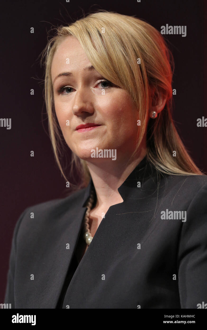 Brighton, UK. 26th September, 2017. Rebecca Long Bailey Mp Shadow Secretary Of State For Business Labour Party Conference 2017 The Brighton Centre, Brighton, England 26 September 2017 Addresses The Labour Party Conference 2017 At The Brighton Centre, Brighton, England Credit: Allstar Picture Library/Alamy Live News Stock Photo