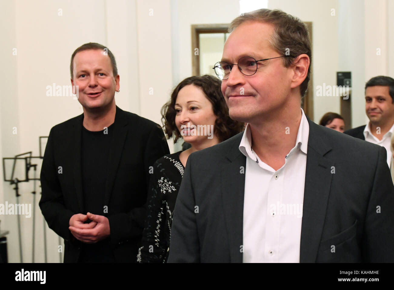 Berlin, Germany. 25th Sep, 2017. Senator of Culture Klaus Lederer (The ...