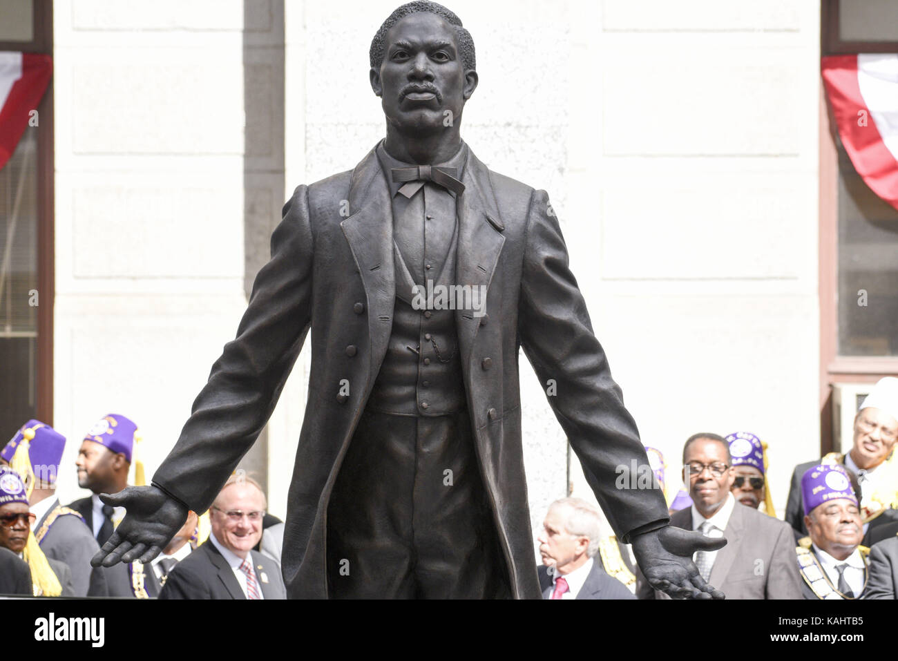 Philadelphia, Pennsylvania, USA. 26th Sep, 2017. The first African