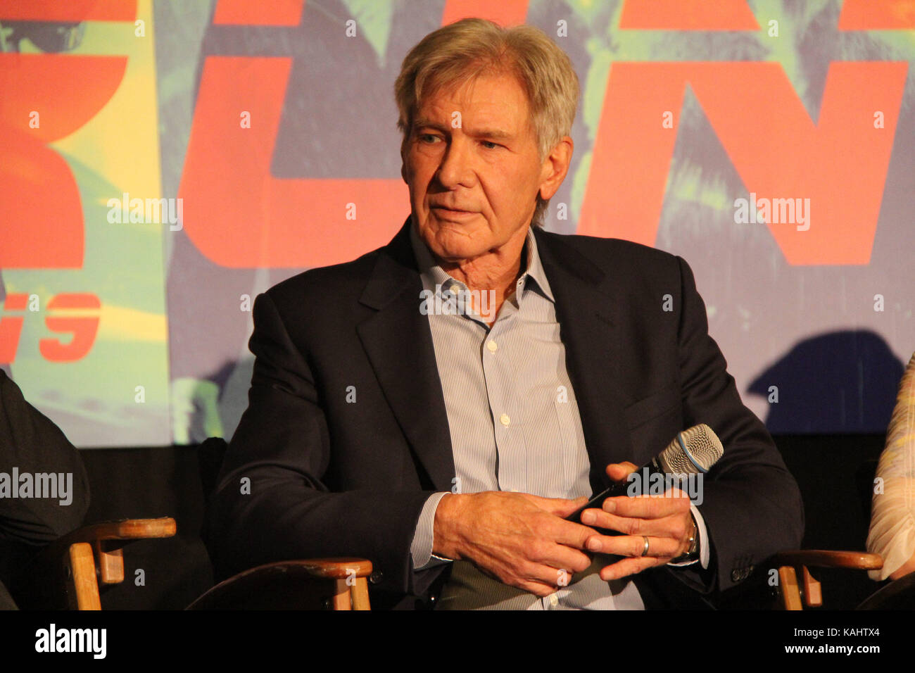 Harrison Ford 09/24/2017 "Blade Runner 2049" Press Conference held at
