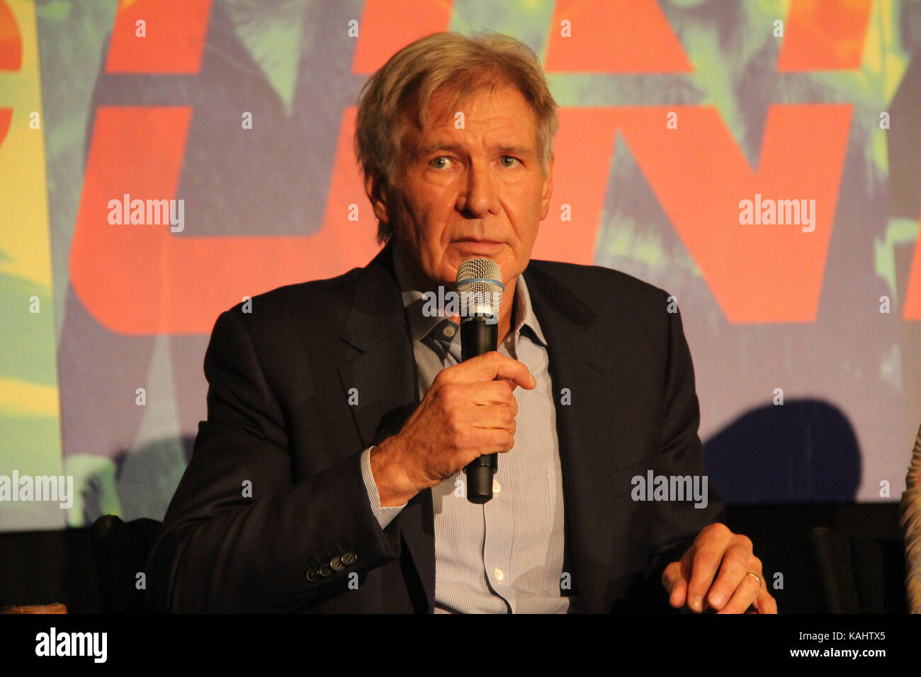 Harrison Ford 09/24/2017 "Blade Runner 2049" Press Conference held at
