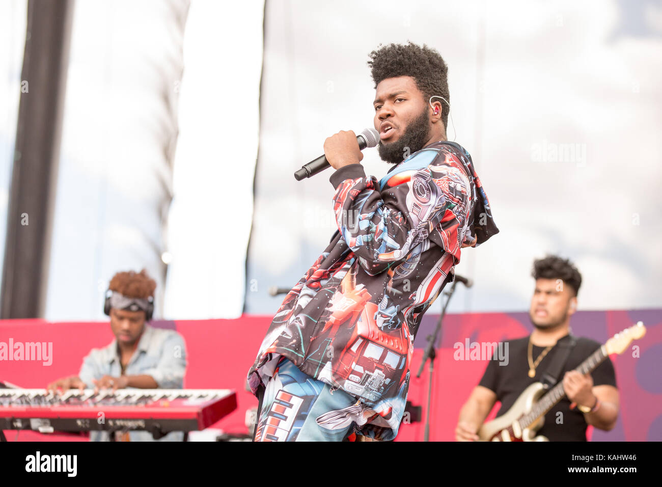 Khalid Rave September 23, 2017 - Las Vegas, Nevada, U.S - KHALID (KHALID ROBINSON ...