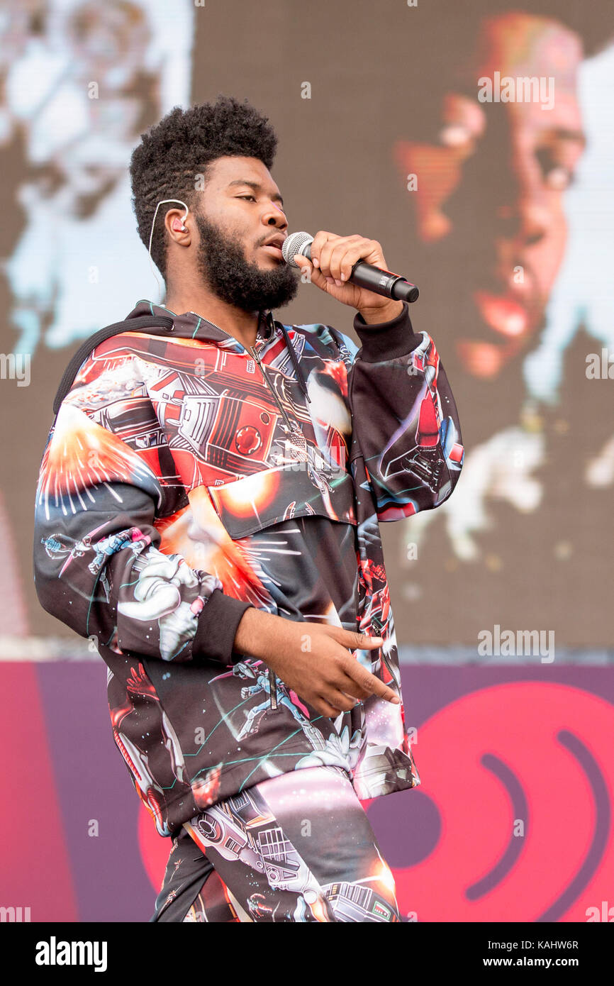 Las Vegas, Nevada, USA. 23rd Sep, 2017. KHALID (KHALID ROBINSON) during