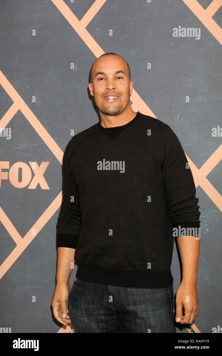 Coby Bell at arrivals for The FOX Fall Party, CATCH LA in West Hollywood, Los Angeles, CA September 25, 2017. Photo By: Priscilla Grant/Everett Collection Stock Photo