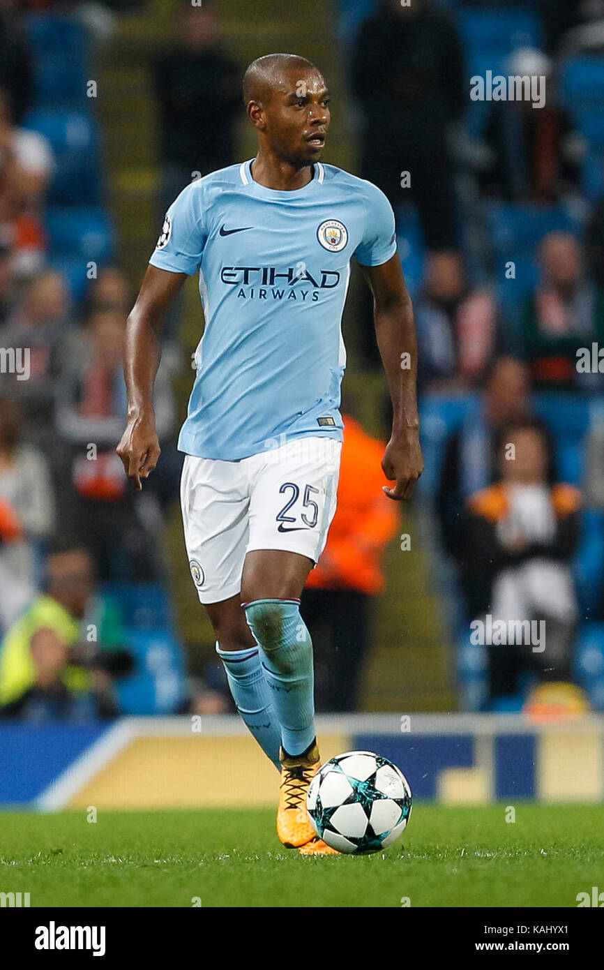 FERNANDINHO - 2017/18 Champions League. - Manchester City FC