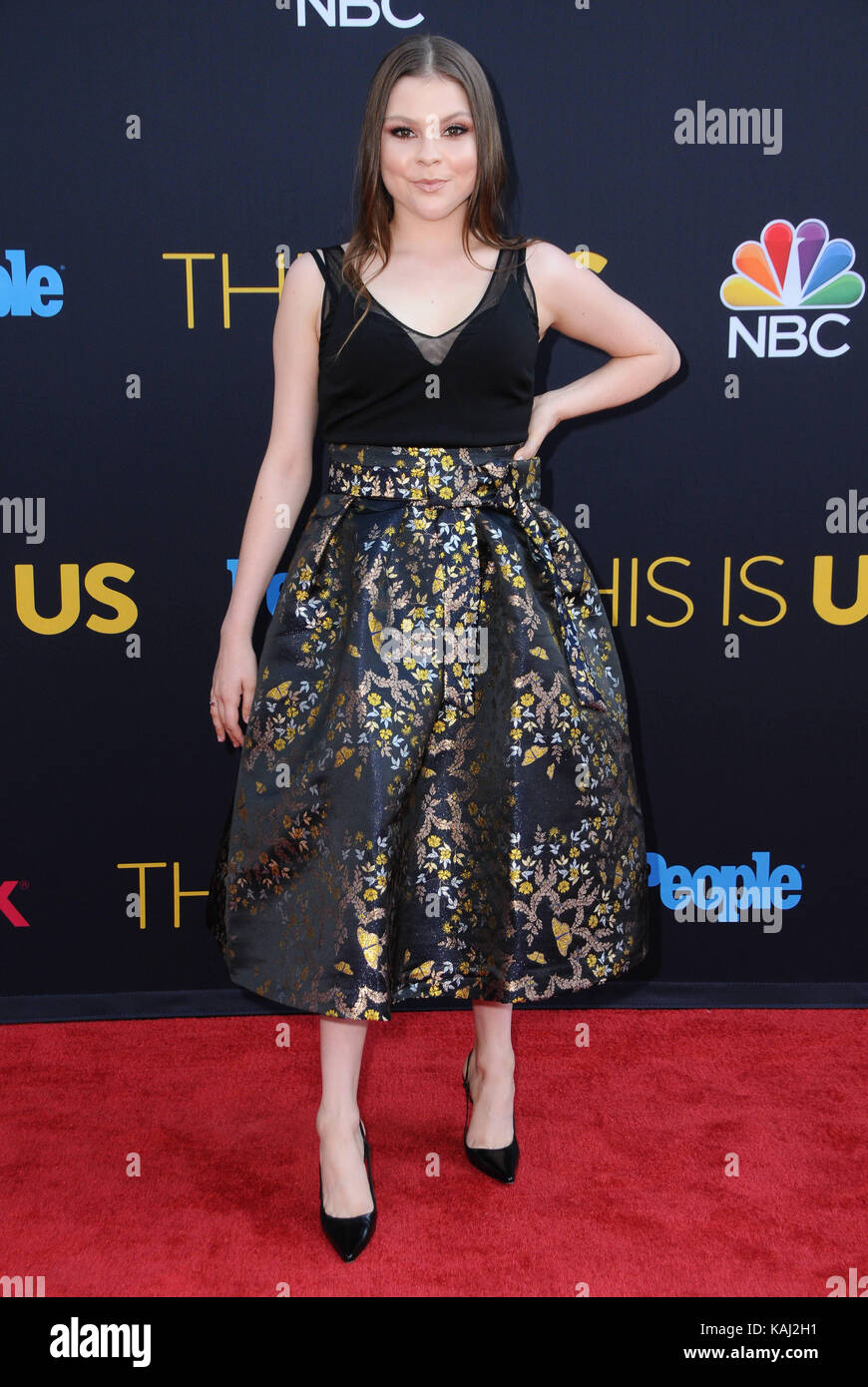 Hollywood, CA, USA. 26th Sep, 2017. Hannah Zeile. ''This Is Us'' Season