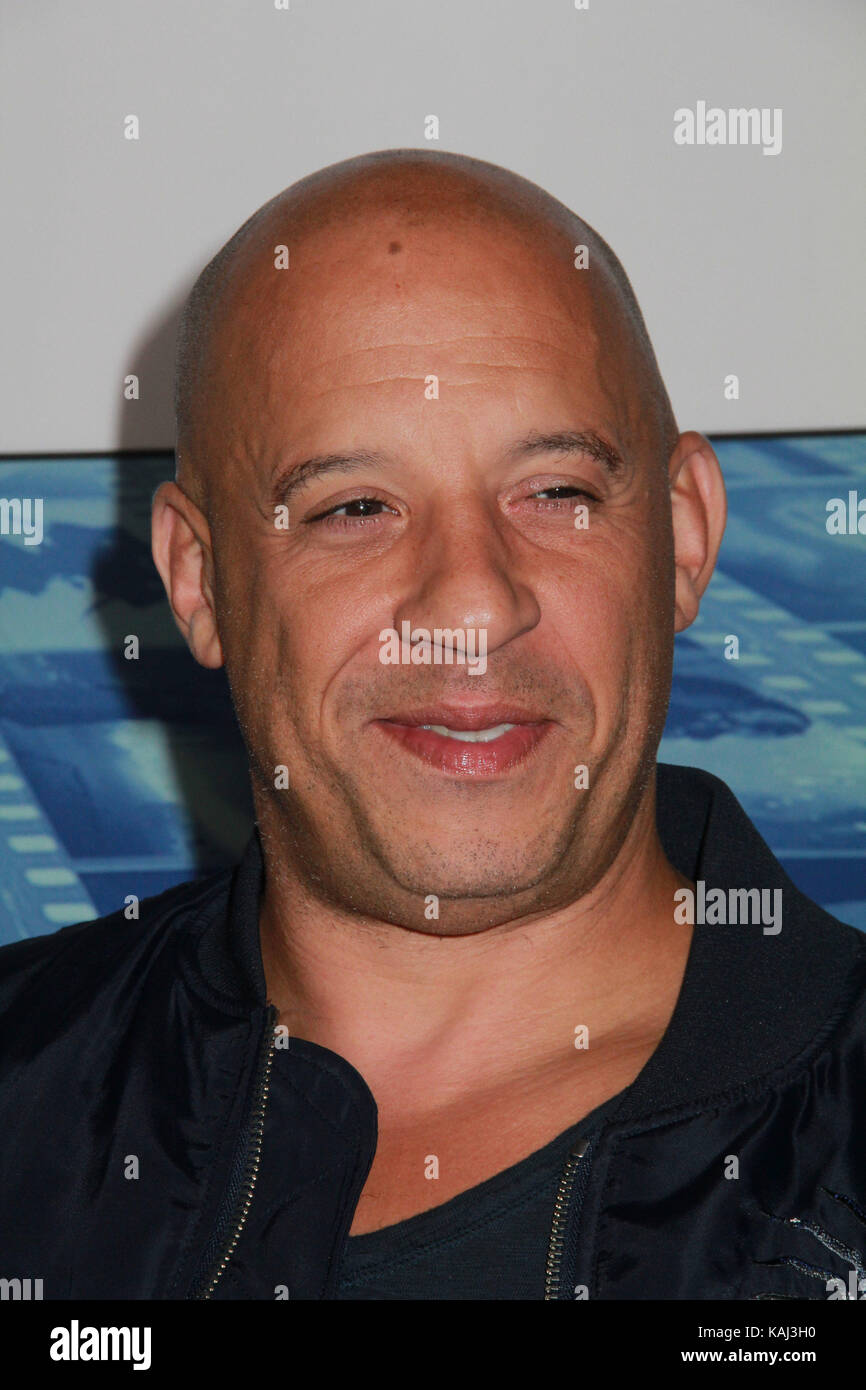 Los Angeles, USA. 26th Sep, 2017. Vin Diesel 09/26/2017 The Los Angeles