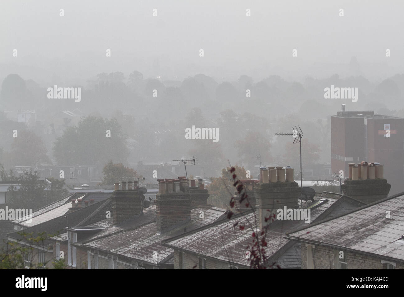 London, UK. 27th Sep, 2017. UK Weather. UK Weather. Wimbledon landscape