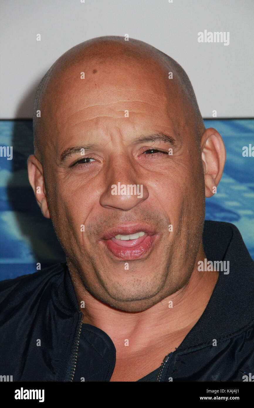 Los Angeles, USA. 26th Sep, 2017. Vin Diesel 09/26/2017 The Los Angeles