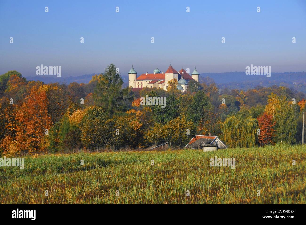 Nowy Wisnicz Castle - 14th century castle, Stary Wisnicz village ...