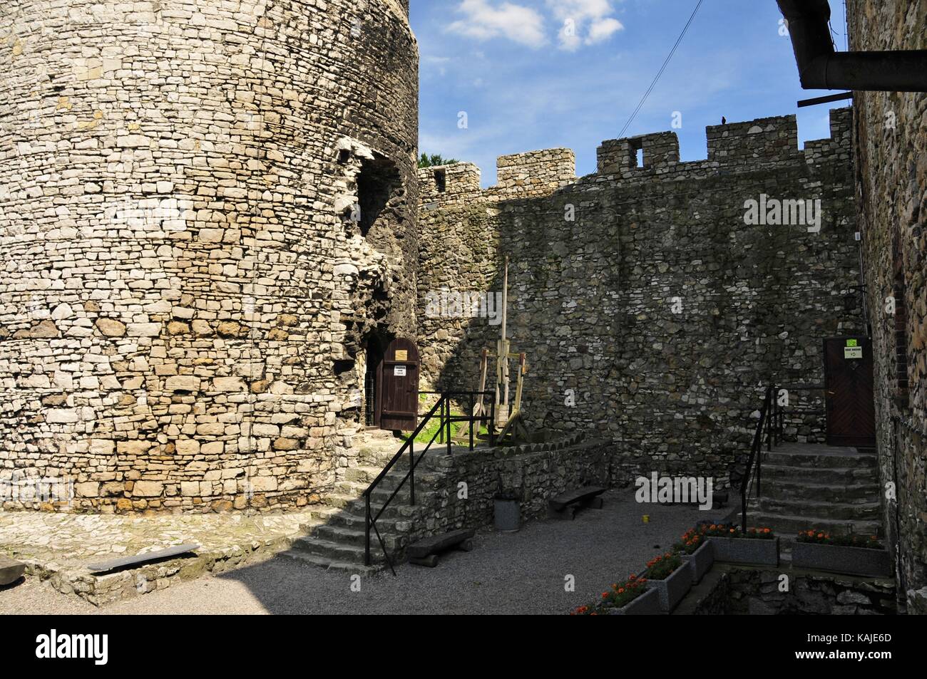 Bedzin Castle, Silesian Voivodeship, Poland. Stock Photo