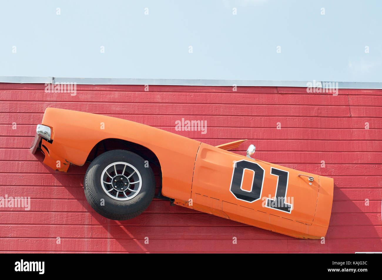 The General Lee car based on The Dukes of Hazzard TV show Stock Photo -  Alamy