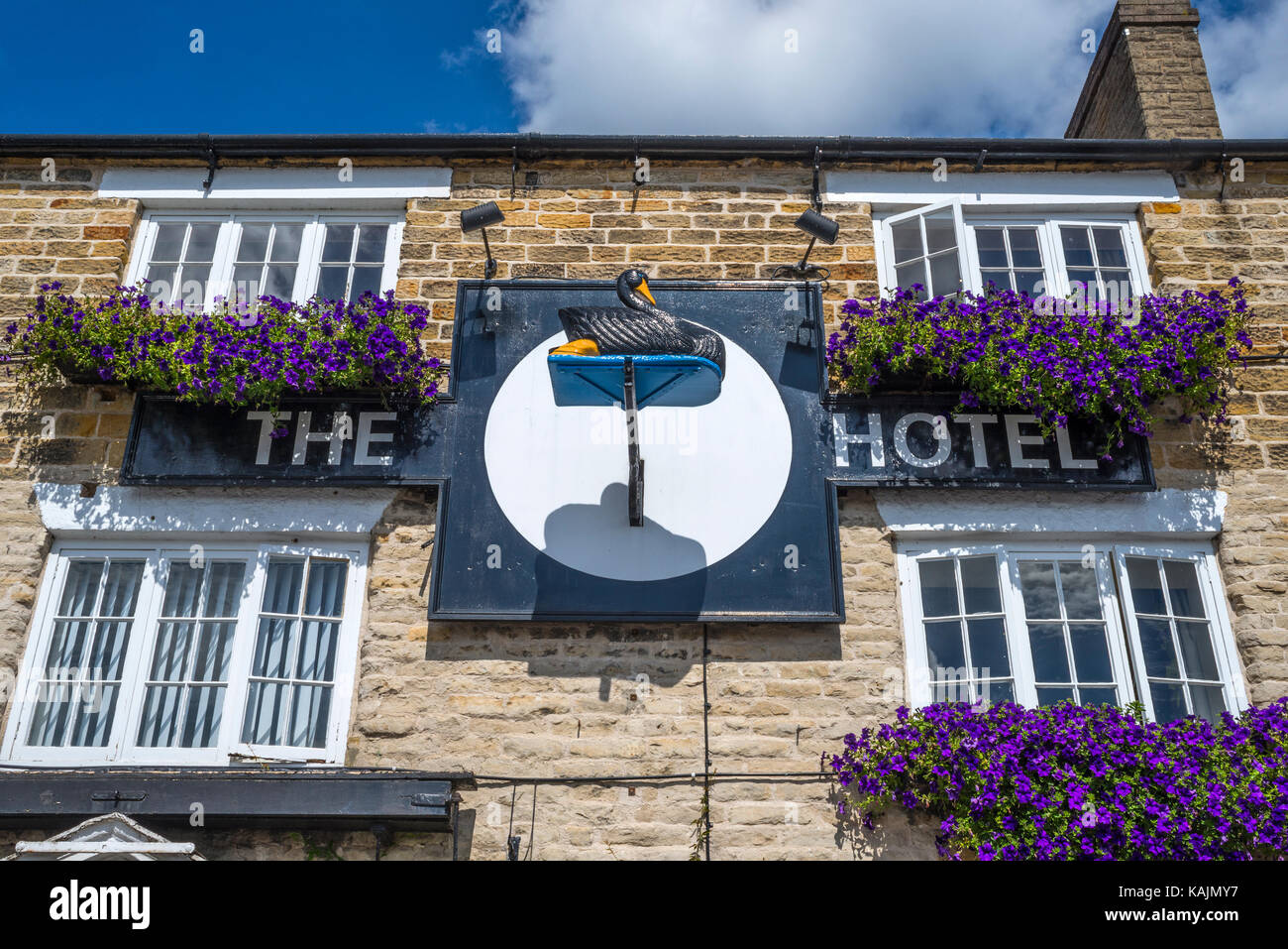 The Black Swan Hotel, Helmsley, North Yorkshire Stock Photo