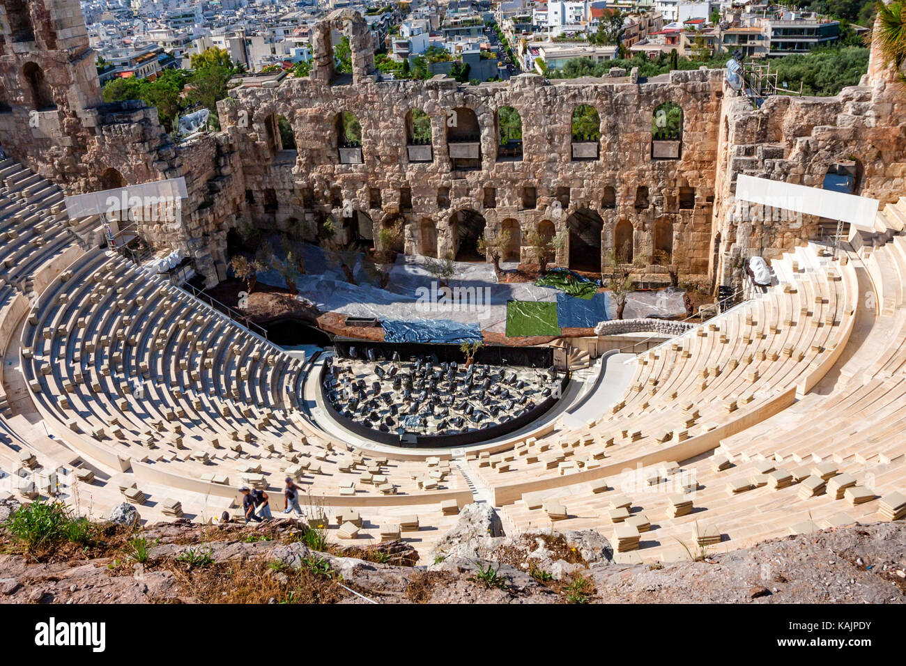 Odeon of Herodes Atticus in Athens Stock Photo Alamy Odeon of Herodes Atticus in Athens Stock Photo Alamy