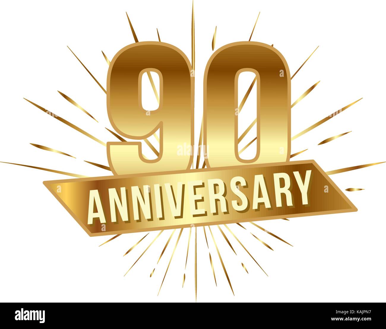 Anniversary Golden Ninety Years Number 90th Years Festive Logo And Greeting With Sunburst For Invitation Decor Flat Style Vector Illustration Isolat Stock Vector Image Art Alamy Anniversary Golden Ninety Years Number 90th Years Festive Logo And Greeting With Sunburst For Invitation Decor Flat Style Vector Illustration Isolat Stock Vector Image Art Alamy