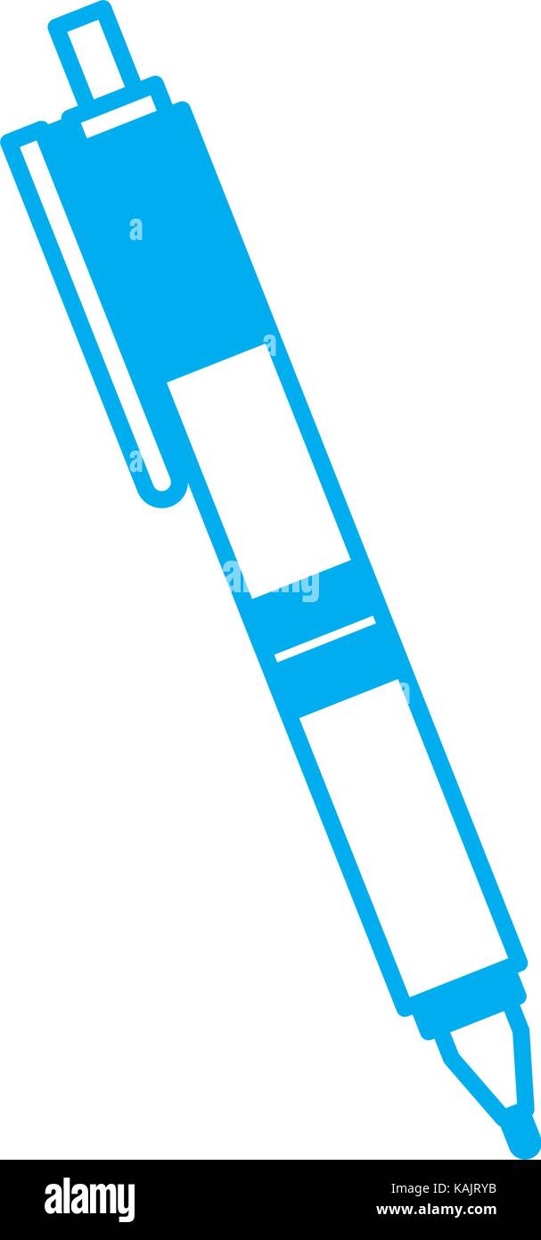 Office pen isolated Stock Vector Image & Art - Alamy