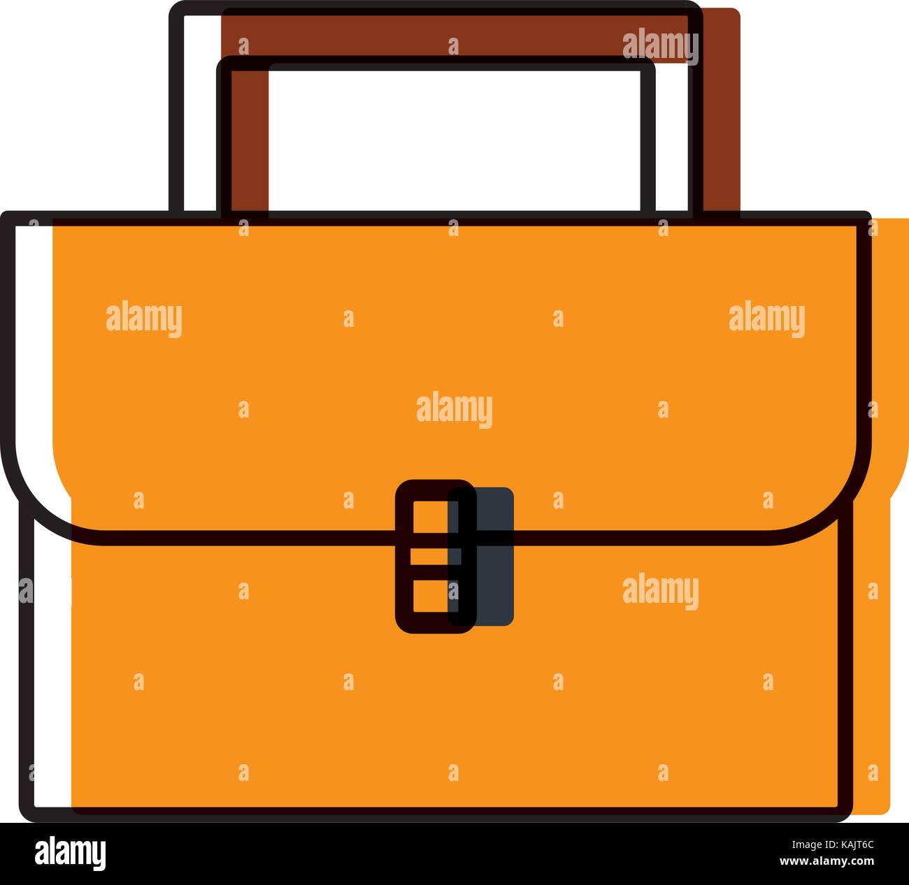 Business briefcase symbol Stock Vector Image & Art Alamy