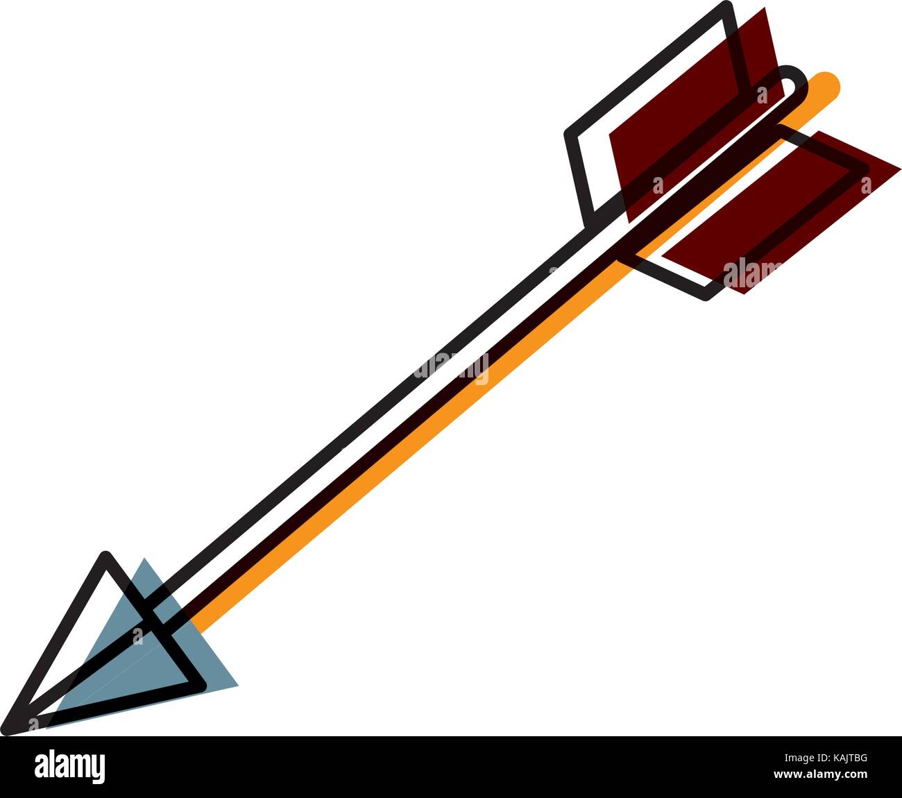 Bow arrow symbol Stock Vector Image & Art - Alamy