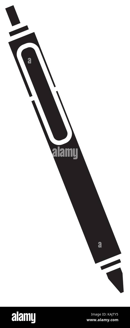Office pen isolated Stock Vector Image & Art - Alamy