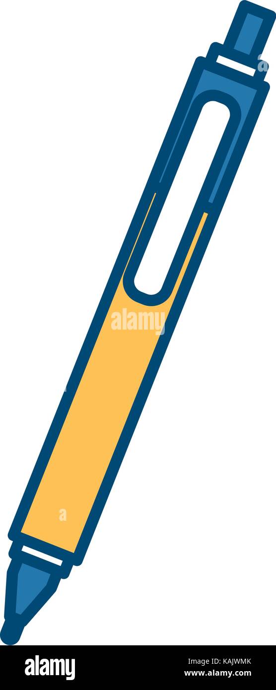 Office pen isolated Stock Vector Image & Art - Alamy
