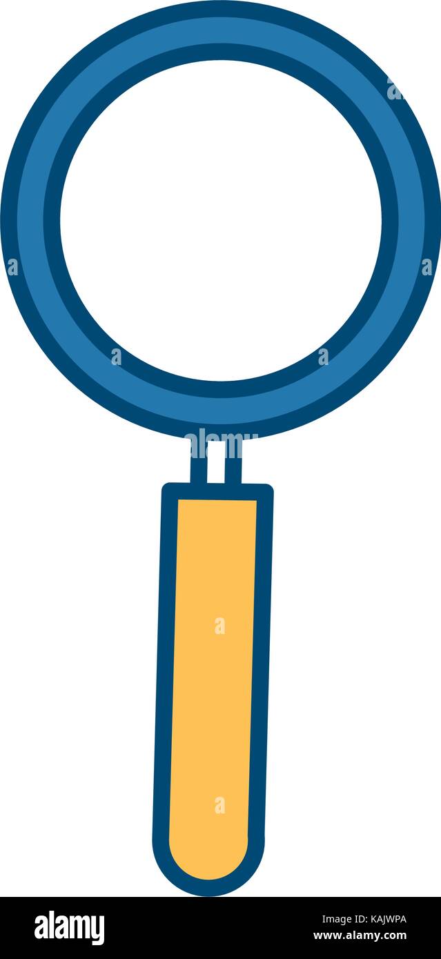 Magnifying glass symbol Stock Vector Image & Art Alamy
