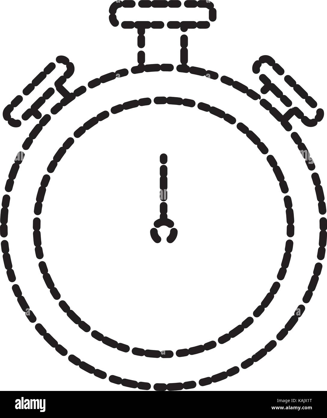 Clock timer isolated Stock Vector Image & Art - Alamy