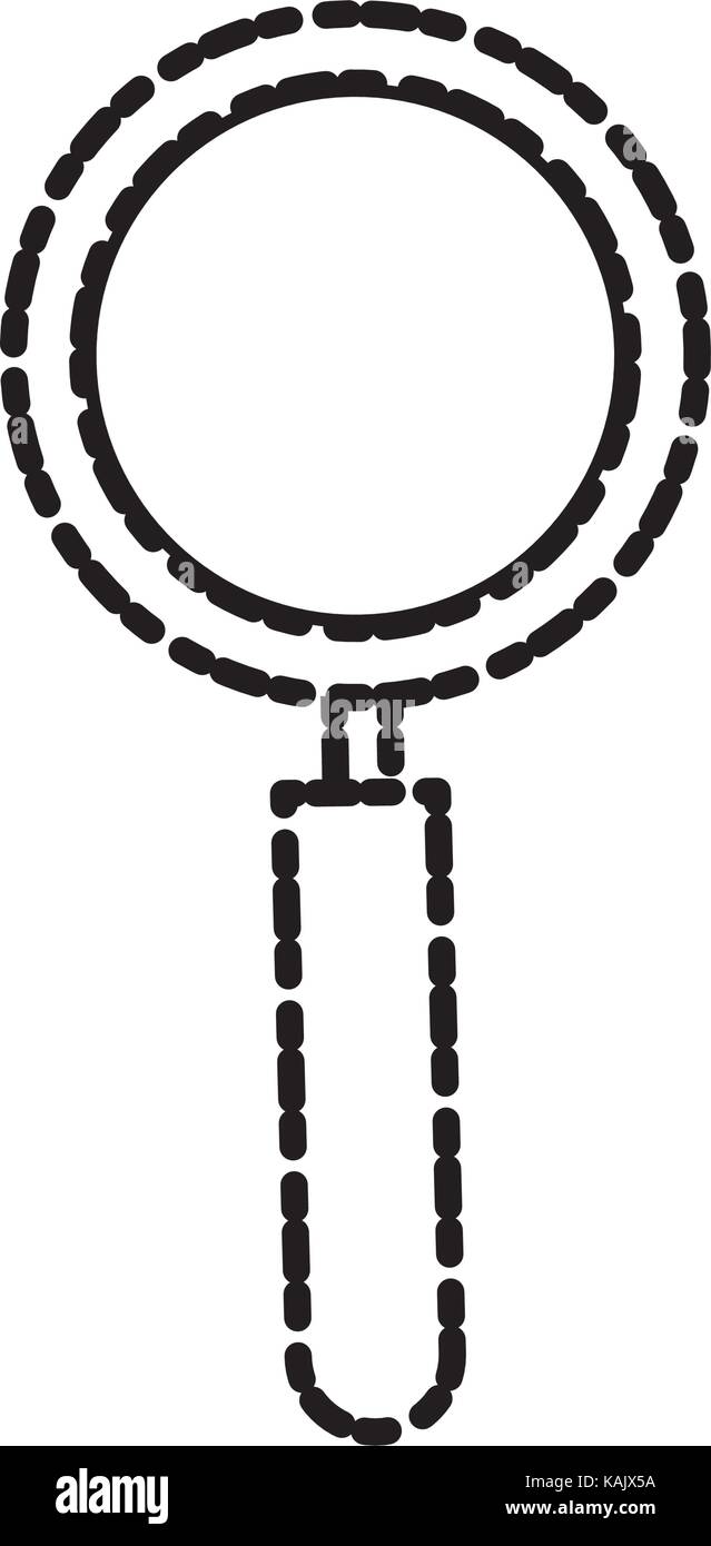 Magnifying glass symbol Stock Vector Image & Art Alamy