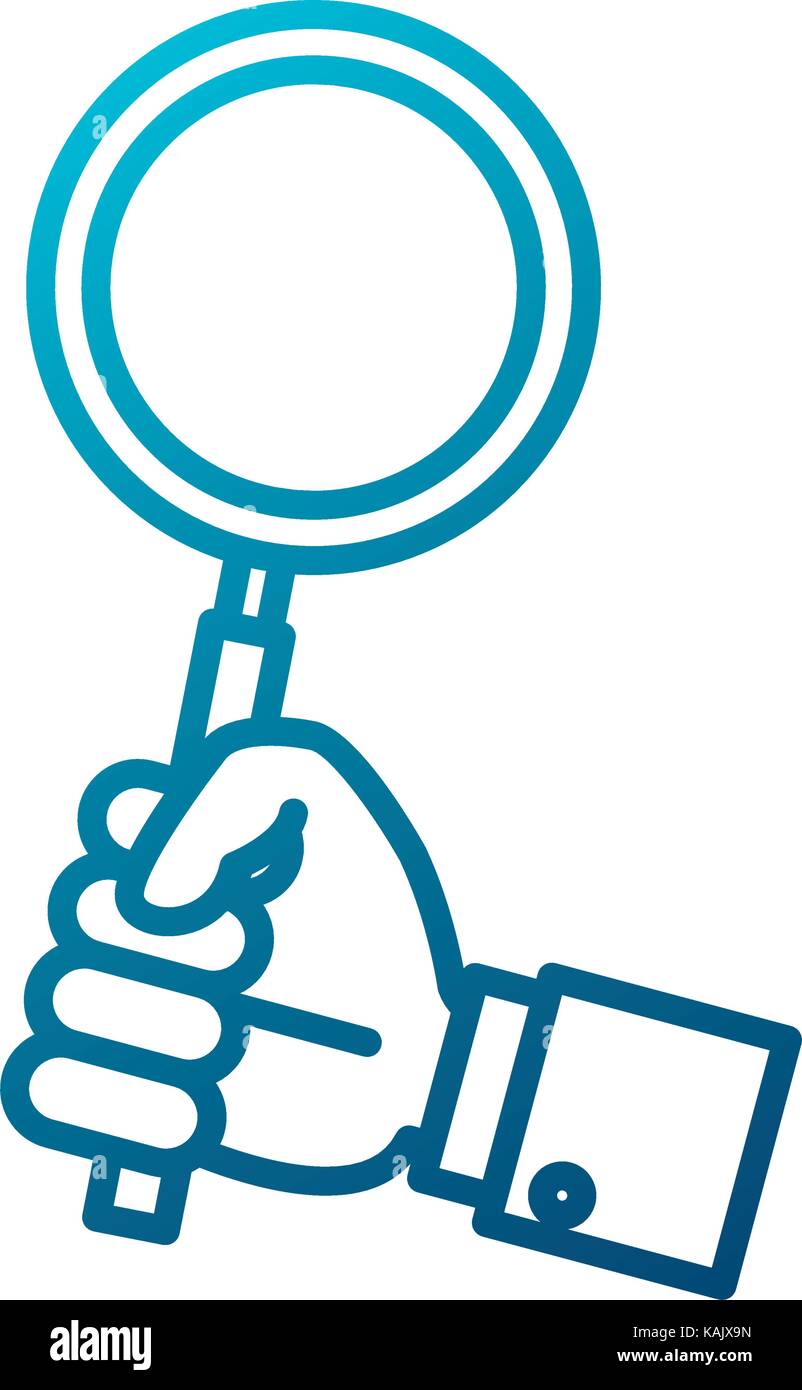 Magnifying glass symbol Stock Vector Image & Art Alamy