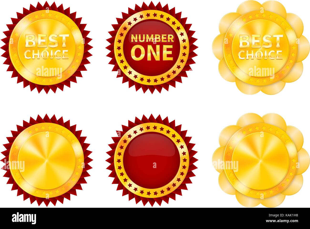 Gold medal illustration Stock Vector Image & Art - Alamy