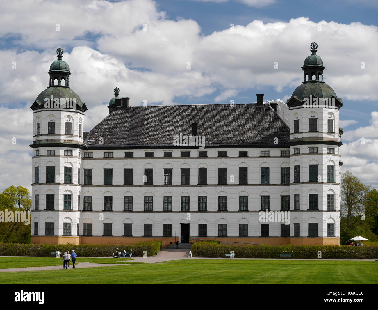 Skokloster Castle, built in the baroque style between 1654 and 1676, lies  outside of Sigtuna, Stockholm, Sweden Stock Photo - Alamy