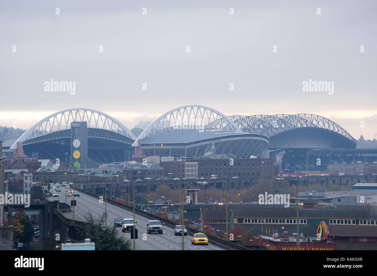 CenturyLink Field in Seattle Stock Photo