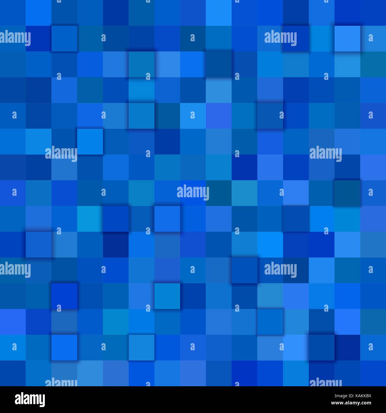 Square tiled background - vector design from squares in blue tones ...