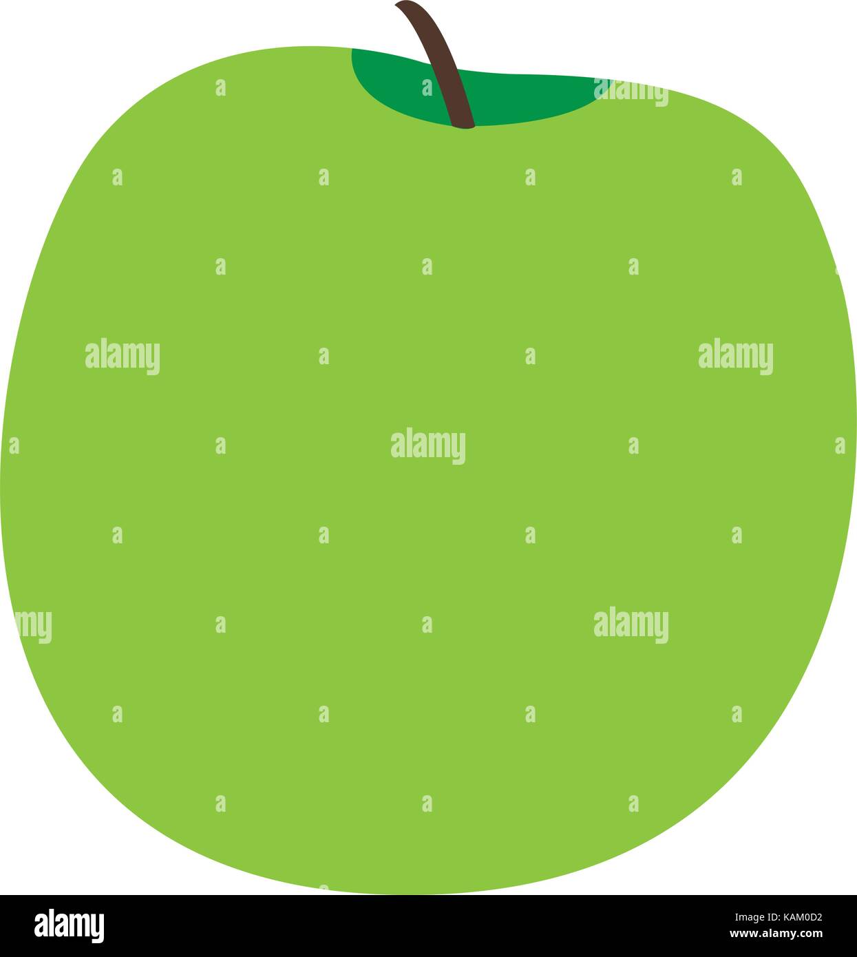 Isolated apple fruit Stock Vector Image & Art - Alamy