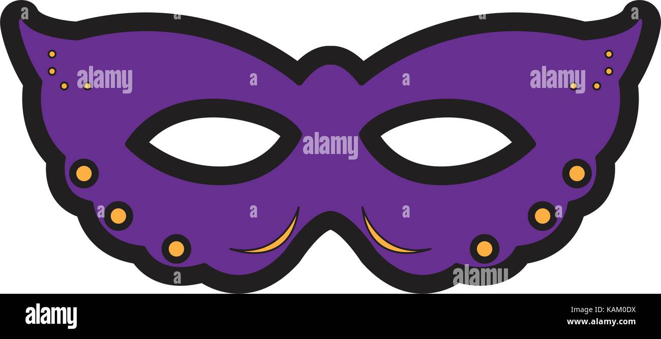 Isolated carnival mask Stock Vector Image & Art - Alamy