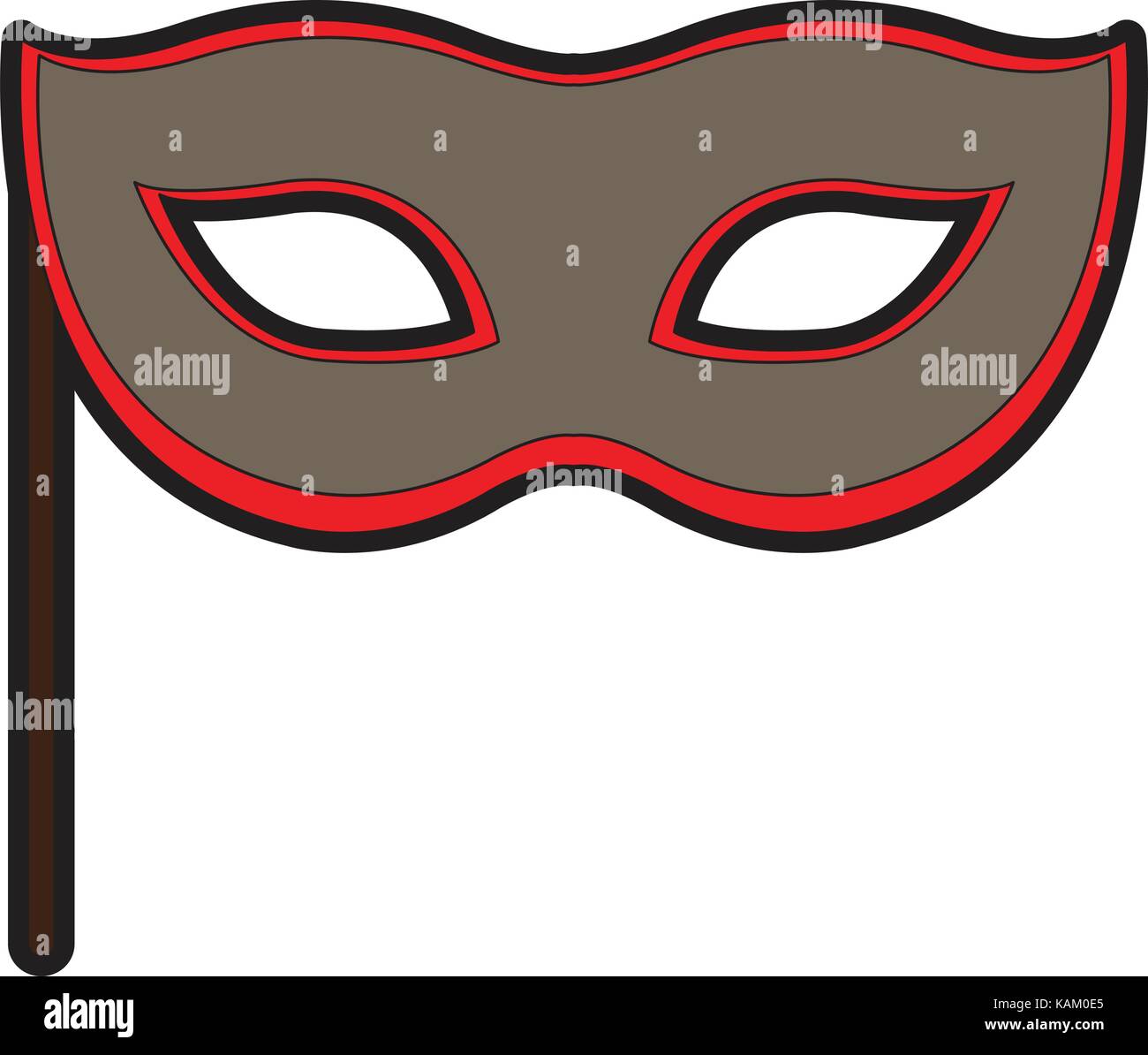 Isolated carnival mask Stock Vector Image & Art - Alamy