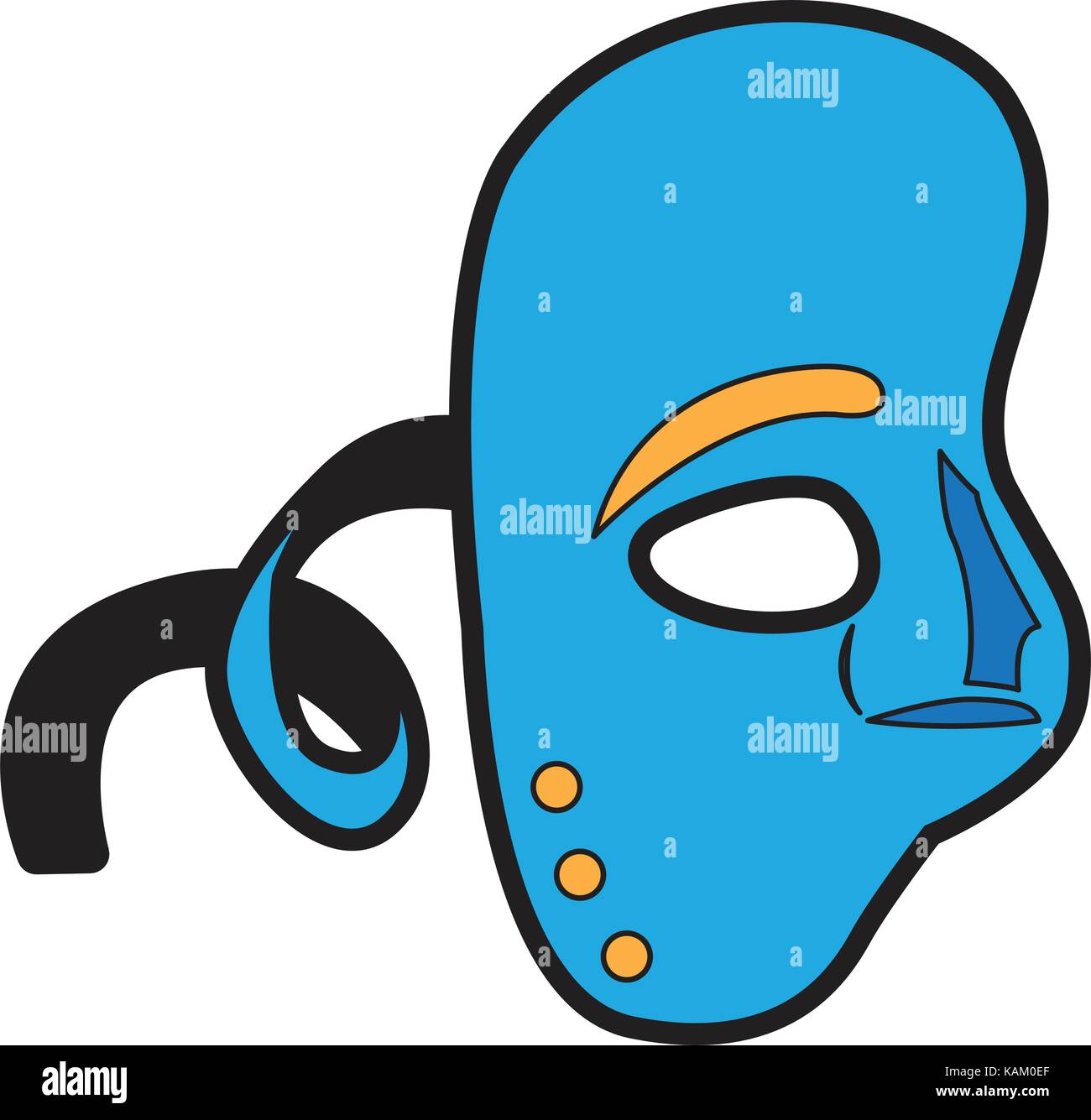 Isolated carnival mask Stock Vector Image & Art - Alamy